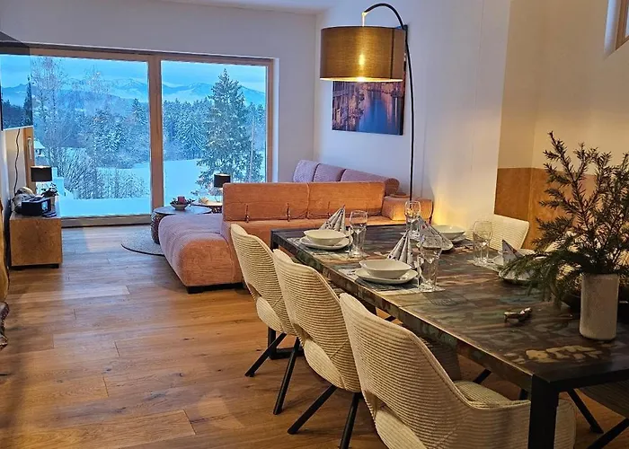 Appartamento Penthouse Pfaenderblick Alpenpanorama Am Bodensee Sigmarszell