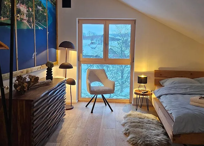 Appartamento Penthouse Pfaenderblick Alpenpanorama Am Bodensee Sigmarszell
